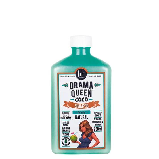 Imagem de Shampoo Natural Drama Queen Coco 250ml - Lola