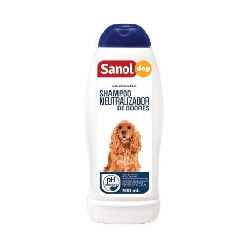 Imagem de Shampoo Neutralizador de Odores 500ml Sanol Dog