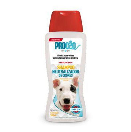 Shampoo Neutralizador de Odores Cães e Gatos Procão 500ml Shampoo e