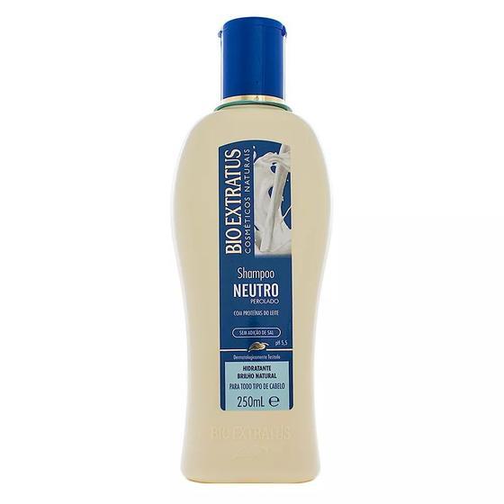 Imagem de Shampoo Neutro Hidratante Proteínas Leite 250ml Bio Extratus