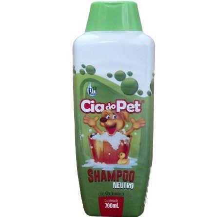 Imagem de Shampoo neutro para caes e gatos 700ml cia do pet