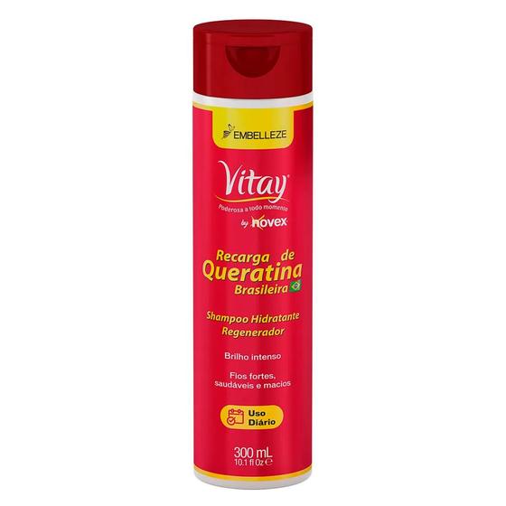 Imagem de Shampoo Novex Recarga De Queratina 300ml