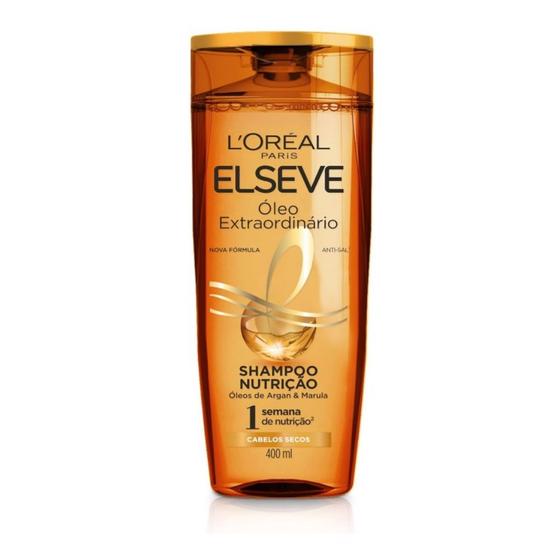 Imagem de Shampoo Nutrição L'Oréal Paris Elseve Óleo Extraodinário 400ml