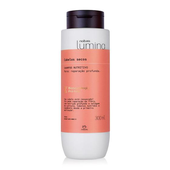 Imagem de Shampoo Nutritivo Cabelos Secos Lumina 300ml - Natura