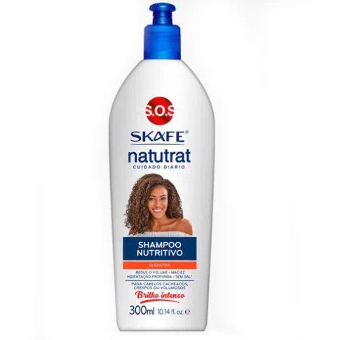 Imagem de Shampoo Nutritivo Natutrat S.O.S Cuidado Diário 300ml Skafe