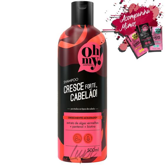 Imagem de Shampoo Oh My! Cresce Forte, Cabelão! 500ml