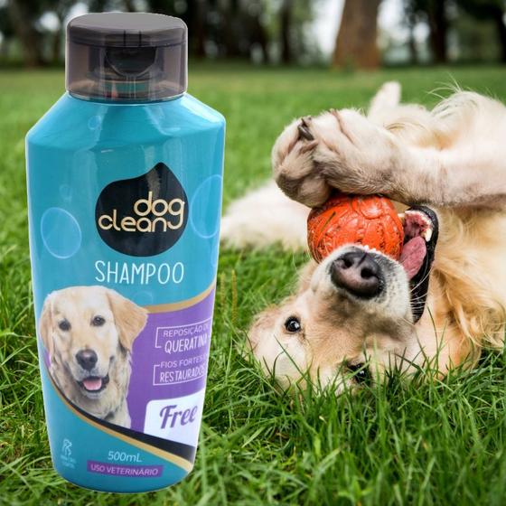 Imagem de Shampoo Oleo de Neen para Cães e Gatos Dog Clean Free 500 ml