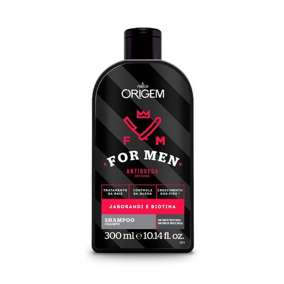Shampoo Origem For Men Antiqueda Crescimento 15 Dias 300ml - Nazca Menor preço em Shampoo Origem For Men Antiqueda Crescimento 15 Dias 300ml - Nazca