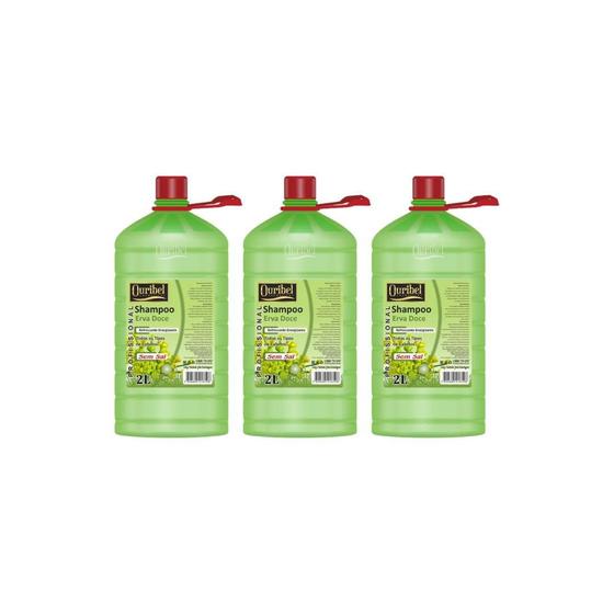 Imagem de Shampoo Ouribel 2000Ml Erva Doce - Kit C/3Un