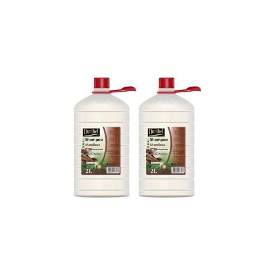 Imagem de Shampoo Ouribel 2000Ml Mandioca - Kit C/2Un