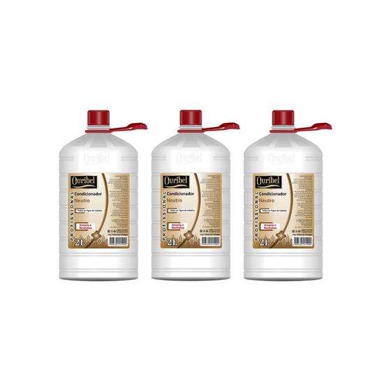 Imagem de Shampoo Ouribel 2000ml Neutro - Kit C/3un