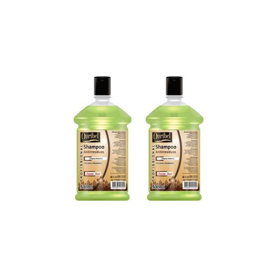 Imagem de Shampoo Ouribel Antiresiduos 500Ml - Kit C/2Un