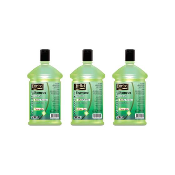 Imagem de Shampoo Ouribel Babosa 500Ml - Kit C/3Un