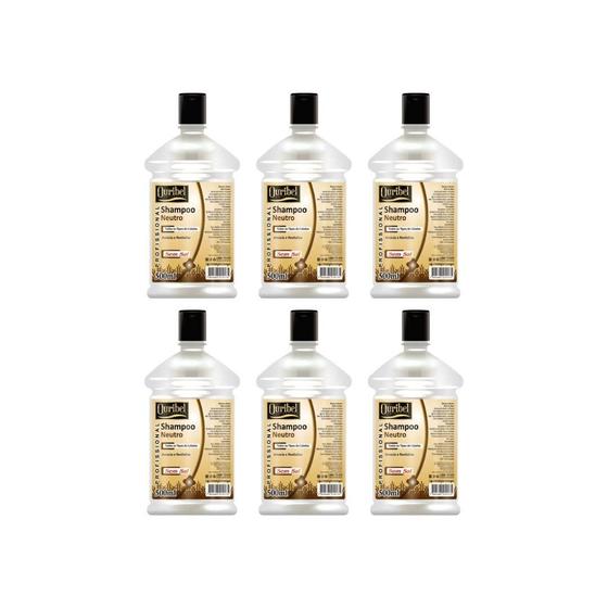 Imagem de Shampoo Ouribel Neutro 500Ml - Kit C/6Un