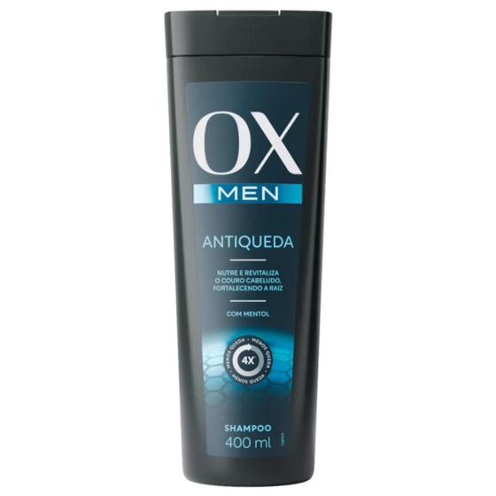 Imagem de Shampoo OX Antiqueda Men com Mentol 400ml