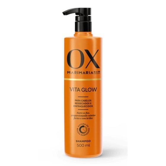 Imagem de Shampoo Ox Mari Maria Vita Glow - Nutrição+Crescimento