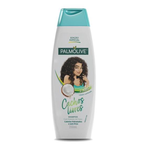 Imagem de Shampoo Palmolive Cachos Livres Extrato de Coco 350mL