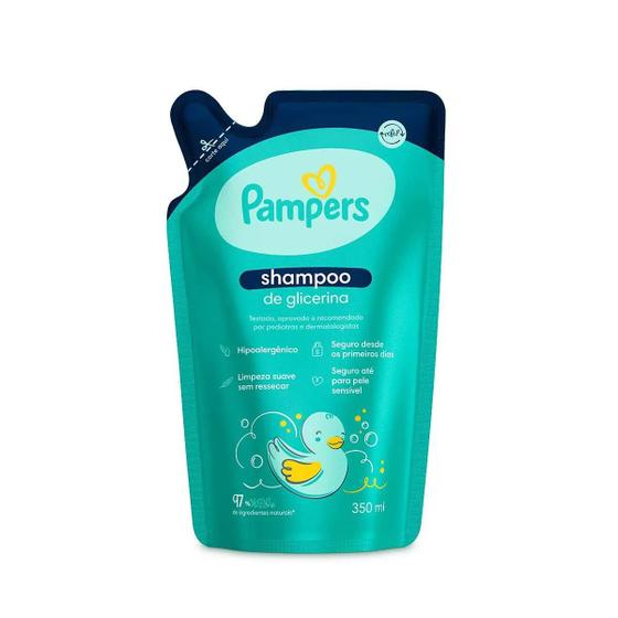 Imagem de Shampoo Pampers Glicerina Refil 350ml