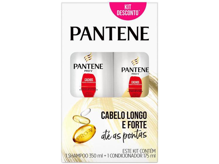 Shampoo Pantene Cachos Hidra-Vitaminados 350ml Menor preço em Shampoo Pantene Cachos Hidra-Vitaminados 350ml