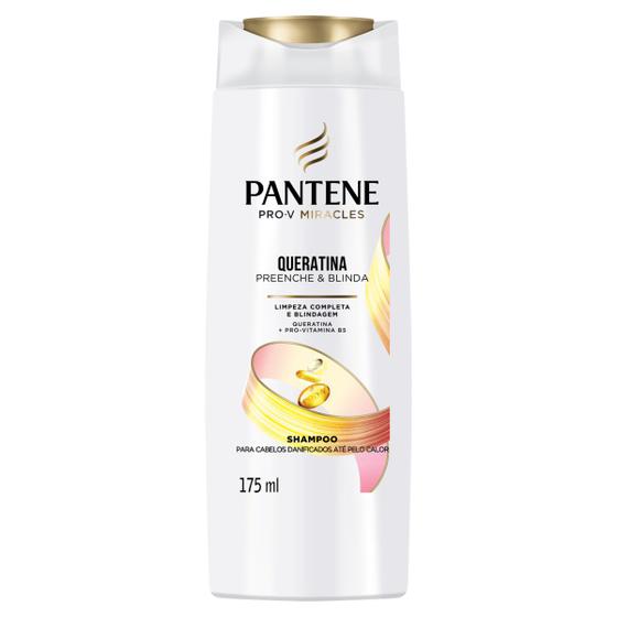 Imagem de Shampoo Pantene Queratina Preenche e Blinda 175ml