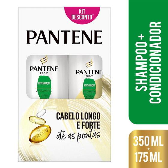 Imagem de Shampoo Pantene Restauração  350ml + Condicionador 175ml 