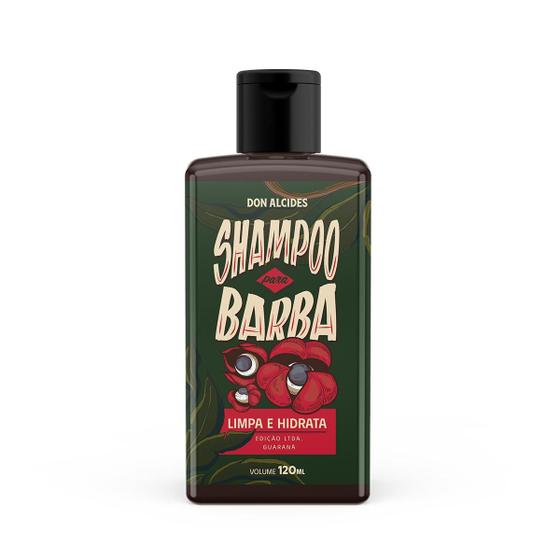 Imagem de Shampoo Para Barba 120Ml Guarana Don Alcides