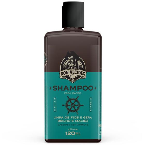 Imagem de Shampoo para Barba Calico Jack Herbal, Refrescante e Ousado 120mL Don Alcides