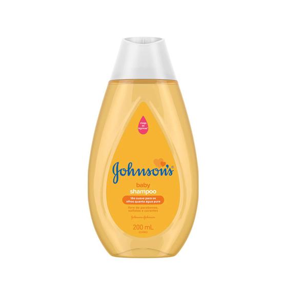 Imagem de Shampoo para Bebês Johnson's Baby Chega de Lágrimas 200ml Suave para os Olhos Livre de Parabenos Sulfatos e Corantes