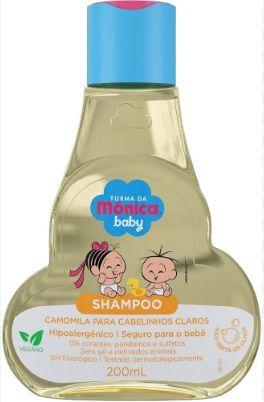 Imagem de Shampoo Para Cabelinhos Claros 200ml - Turma da Mônica