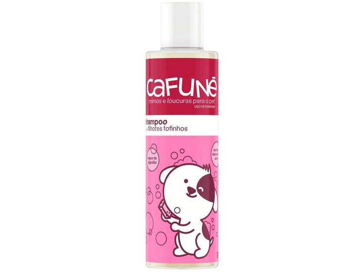 Imagem de Shampoo para Cachorro e Gato Cafuné - Mimos e Loucuras Filhote Hipoalergênico 300ml