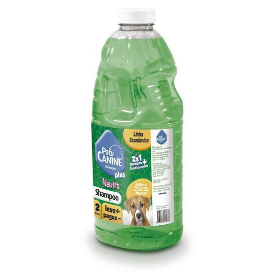 Imagem de Shampoo para Cachorro Pet PróCanine Neutro 2 Litros