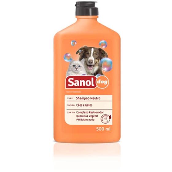 Imagem de Shampoo Para Cachorro Sanol Neutro 500ml