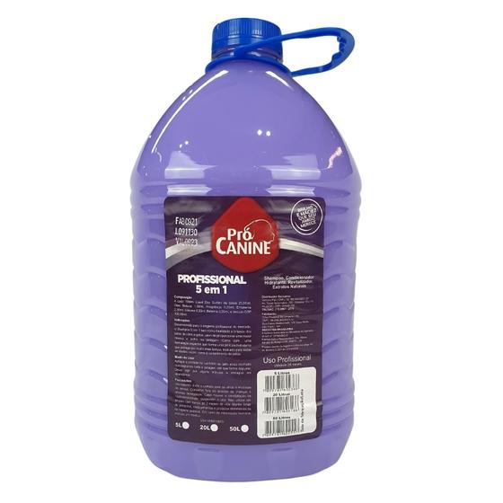 Imagem de Shampoo Para Cães 5 Em 1 Procanine 5 Litros