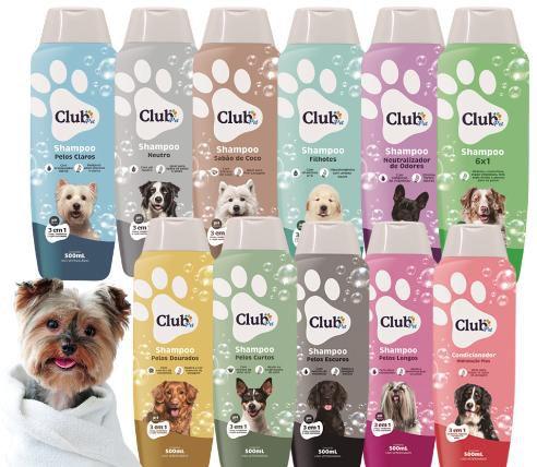 Imagem de Shampoo para cães e gatos  Club Pet- 500ml