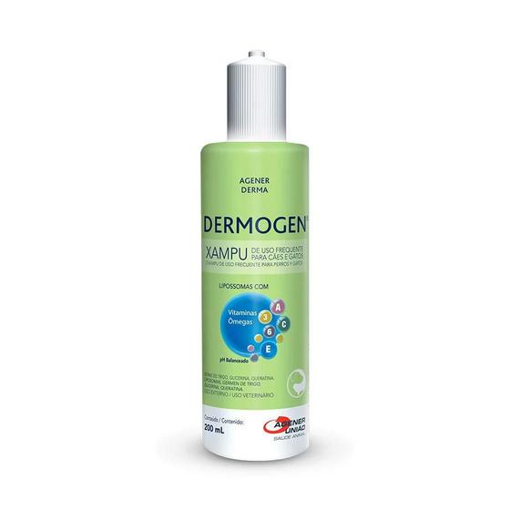 Imagem de Shampoo para Câes e Gatos Dermogen 200ml - Agener União