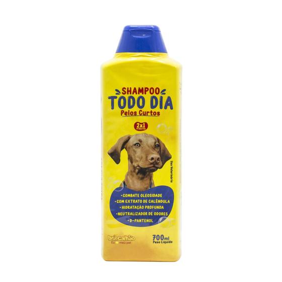 Imagem de Shampoo para Cães Pelos Curtos 700ml Brincalhão