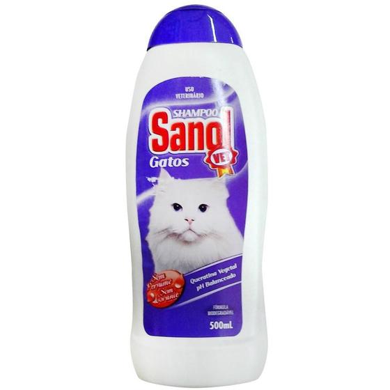 Imagem de Shampoo Para Gatos Sanol - 500Ml