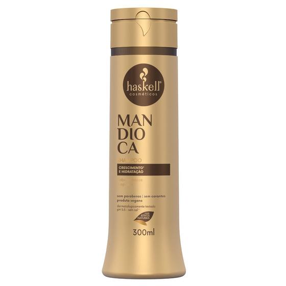 Imagem de Shampoo para Hidratação e Fortalecimento Haskell Mandioca 300ml