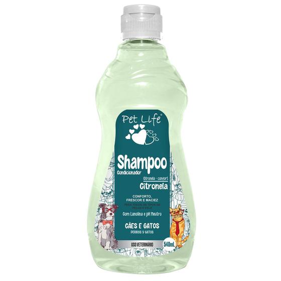 Imagem de Shampoo Para Pet Citronela 540ml Pet Life