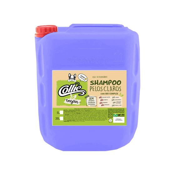 Imagem de Shampoo Pelos Claros Performance 20l - Collie