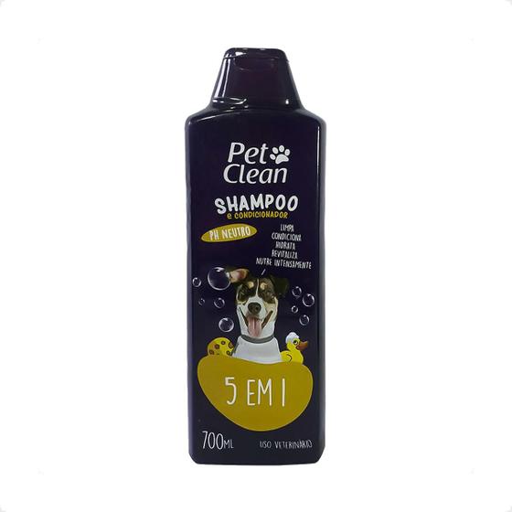 Imagem de Shampoo Pet Clean 5 em 1 para Cães e Gatos - 700ml