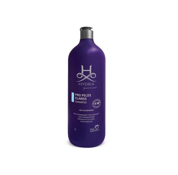 Shampoo Pet Hydra Pro Pelos Claros 1 Litro Pet Society Outros Pet