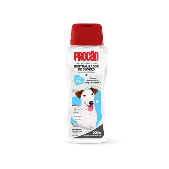 Shampoo Pet Neutralizador de Odores Procão 500ml Shampoo e