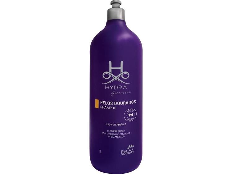 Imagem de Shampoo Pet Society Hydra Pelos Dourados 1 Litro