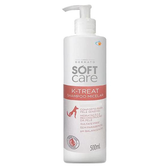 Imagem de Shampoo Petsociety Soft Care K-Treat Micelar 500Ml