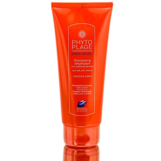 Imagem de Shampoo Phyto Plage Reidratante para Cabelo e Corpo 200mL