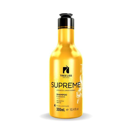 Imagem de Shampoo Pós Química Banho de Verniz Supreme 300ml Treeliss