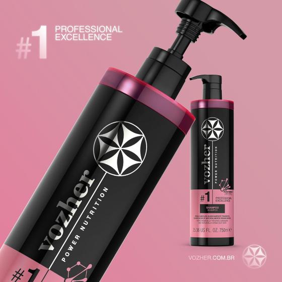 Imagem de Shampoo Profissional Vozher 1  750ml