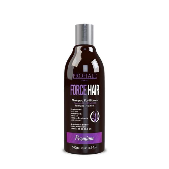 Imagem de Shampoo Prohall de Crescimento Fortificante Force Hair 500ml