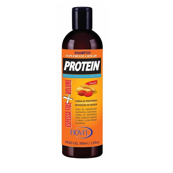 Imagem de Shampoo Protein com Óleo de Amendoim Carga de Proteinas Fiovit 300ml